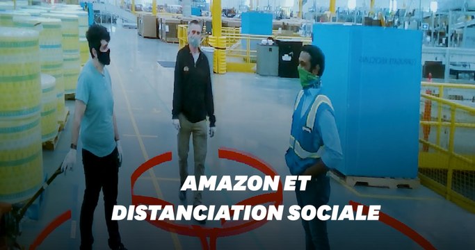Amazon déploie une intelligence artificielle pour que ses employés respectent la distanciation sociale