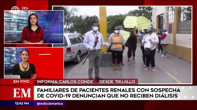 Edición Mediodía: Familiares de pacientes renales denuncian que no reciben diálisis