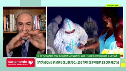 Sanamente con el Doctor Elmer Huerta: ¿Prueba de sangre para detectar Covid-19? (HOY)