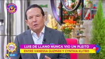 Luis de Llano nunca vio pleito entre Cynthia Klitbo y Vanessa Guzmán