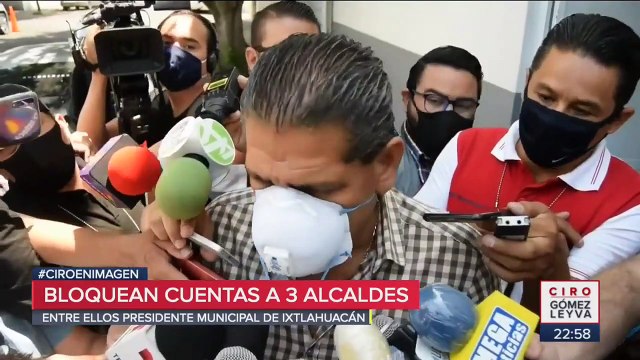 Bloquean cuentas de alcaldes por supuestos vínculos con CJNG