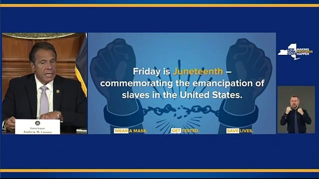 Ya Hoo!! New York declares Juneteenth a holiday for state employees