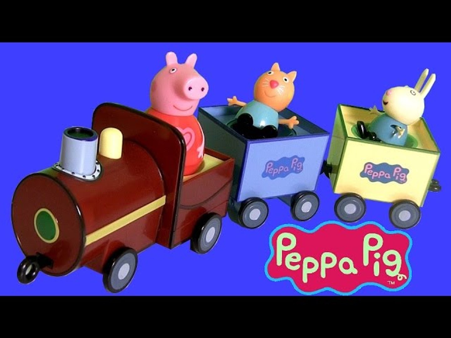 Peppa Pig Pull-Along Wobbily Train Nickelodeon Weebles Wobbly ♥ Il Treno di Nonno  Pig - video Dailymotion