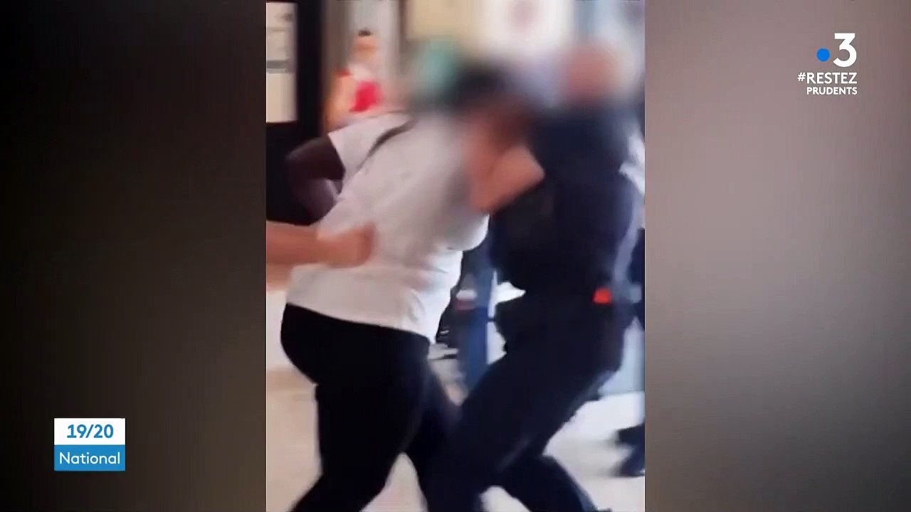 Aulnay-sous-Bois : la vidéo de l'interpellation violente d'une femme par une brigade de sûreté SNCF fait polémique