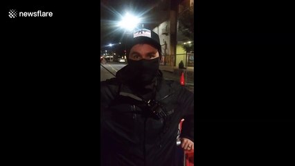 Guard at security checkpoint of Seattle's infamous autonomous zone interviewed