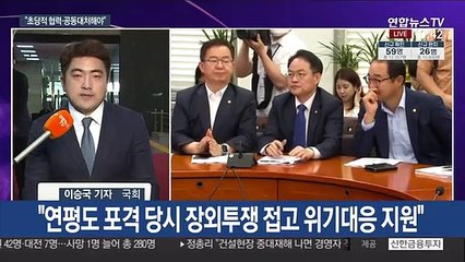 "초당적 협력 필요" vs "대북정책 새로 정립"