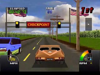 Let´s Play Cruis'n USA (Nintendo 64) - Race 10 - IOWA - No Commentary