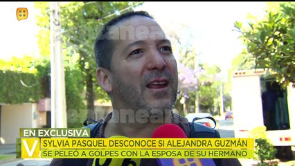 ¿Alejandra Guzmán peleó a golpes con la esposa de su hermano? Sylvia Pasquel responde.|Ventaneando