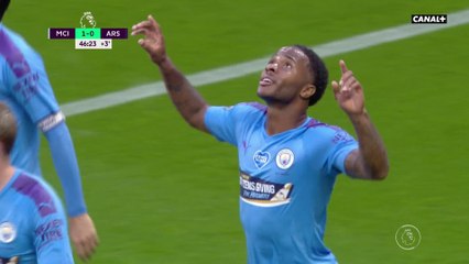 Sterling inscrit le premier but de la reprise face à Arsenal !