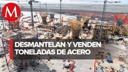 Continúa desmantelamiento del NAIM en Texcoco
