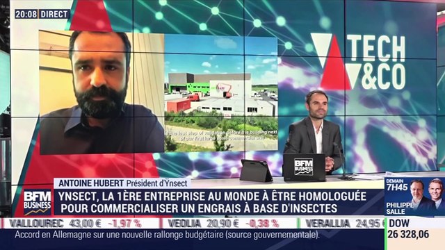 Antoine Hubert (Ÿnsect) : Ÿnsect, la première entreprise au monde à être homologuée pour commercialiser un engrais à base d’insectes - 17/06