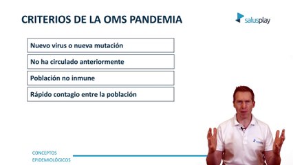 FASES de la PANDEMIA por CORONAVIRUS