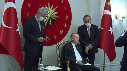 Cumhurbaşkanı Erdoğan,  BM 75. Genel Kurul Başkanlığı seçim sonuçlarının açıklanmasını izledi