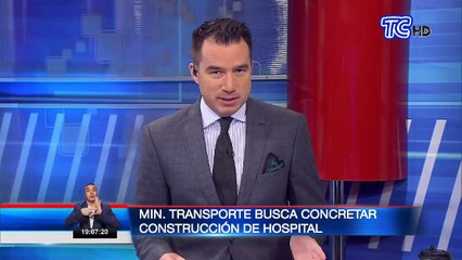 Ministro de Transporte busca concretar construcción de hospital de Pedernales