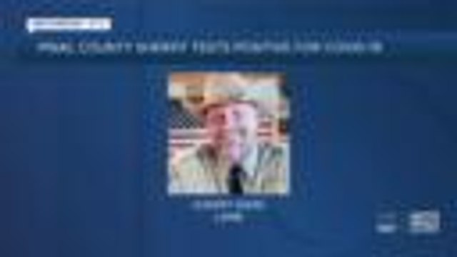 Pinal County Sheriff tests positive for COVID-19