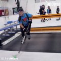 Skating treadmills for hockey training