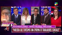 Eduardo López, infectólogo: 