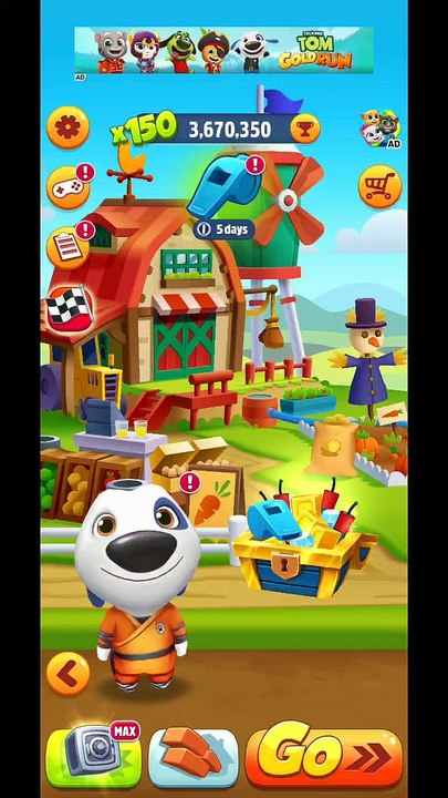 Talking Tom Gold Run-2020 I Kung Fu Hank in new event Sport League