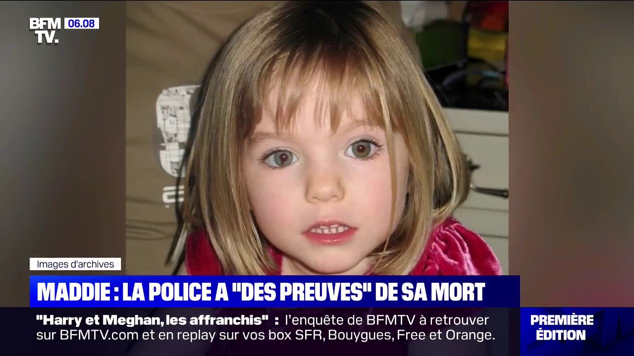 Affaire Maddie: la police a "des preuves" de la mort de la fillette
