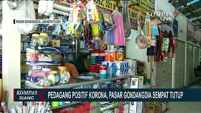 Pedagang Tak Sampai 50 Persen, Pasar Gondangdia Belum Terapkan Ganjil-Genap