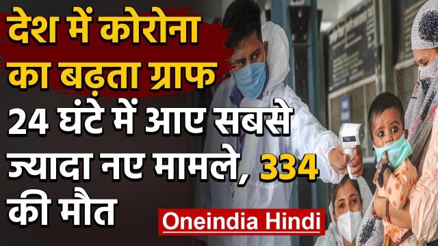 Coronavirus India: Coronavirus के मरीजों की संख्या 3.66 लाख के पार, 12881 नए केस | वनइंडिया हिंदी