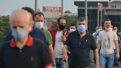 Tải video: İstanbullular güne maske ile uyandı