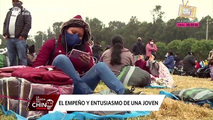 La Banda del Chino: Joven universitaria estudia y trabaja durante la pandemia (HOY)