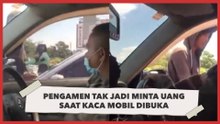 Pengamen Tak Jadi Minta Uang saat Kaca Mobil Dibuka, Ternyata Isinya...