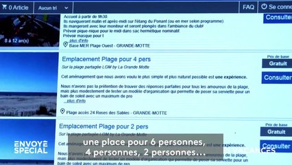 Coronavirus et plage : sur réservation à partir de 4 heures du matin avec des couloirs de circulation pour entrer et sortir de l’eau