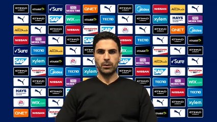 Mikel Arteta on City defeat