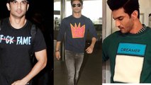 Sushant Singh Rajput: Sushant की  T-shirts पर दिखते थे कई Hidden messages | FilmiBeat