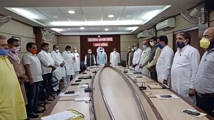 शहीदों को श्रद्धांजलि देकर भाजपा प्रदेश कार्यालय में बीजेपी की बैठक, राज्यसभा चुनाव समेत कई मुद्दों पर चर्चा