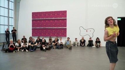 Nils Amadeus Lange / Performance at Kunsthalle Zürich