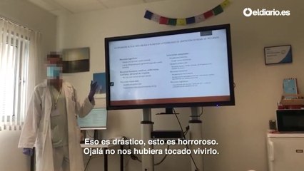 La formación a los médicos para no hospitalizar a ancianos: "Las UCI se van a asignar por años de vida recuperables. Esto es horroroso"