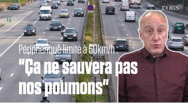 Limiter le périphérique à 50 km/h n’améliorera pas la santé des parisiens
