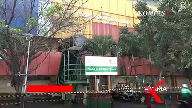 14 Pedagang Positif Corona, Pasar Kebayoran Lama Ditutup