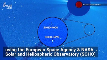 4,000th Comet Discovered by ESA & NASA Spacecraft