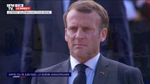 Au mont valérien, emmanuel macron commémore l appel du 18 juin