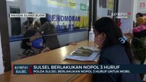 Polda Sulsel Berlakukan Nopol 3 Huruf Untuk Mobil