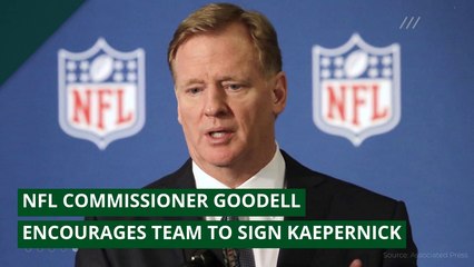 NFL commissioner Goodell encourages team to sign Kaepernick, and other top stories from June 18, 2020.