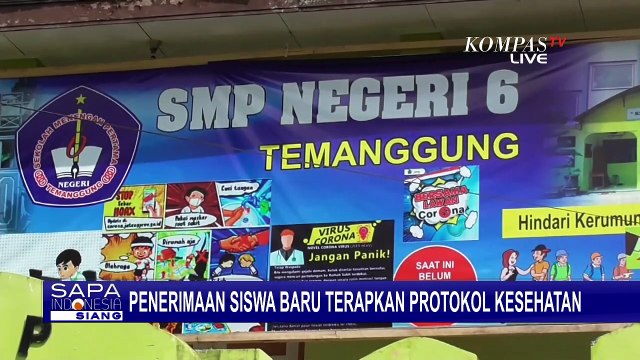 PPDB Terapkan Protokol Kesehatan, Penyerahan Berkas Bisa Diwakilkan