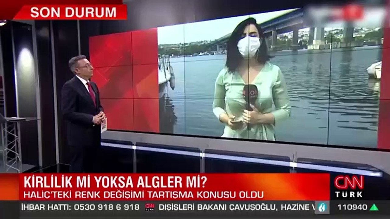 CNN Türk Haliç’e daldı