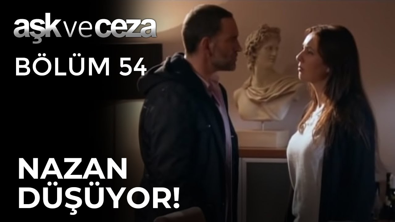 Nazan Merdivenden Düşüyor! | Aşk ve Ceza 54.Bölüm