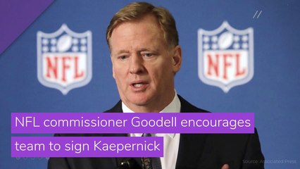 NFL commissioner Goodell encourages team to sign Kaepernick, and other top stories from June 18, 2020.