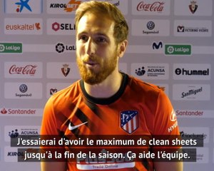 29e j. - Oblak : "Un maximum de clean sheets"