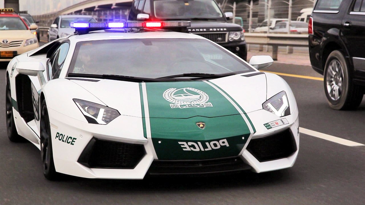 L’unité spéciale automobile de la police de Dubaï