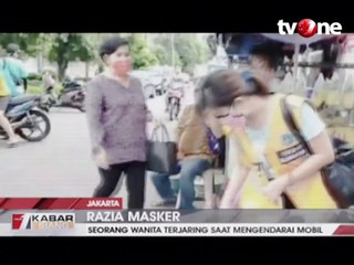 Tak Pakai Masker, Wanita Cantik Pilih Nyapu Daripada Denda