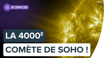 Soho a découvert sa 4000e comète !  | Futura