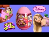 Glitzi Globes Disney Princess Snow White and Rapunzel ❤ SURPRISE EGG ❤ How To Make Glitter Snow Globe