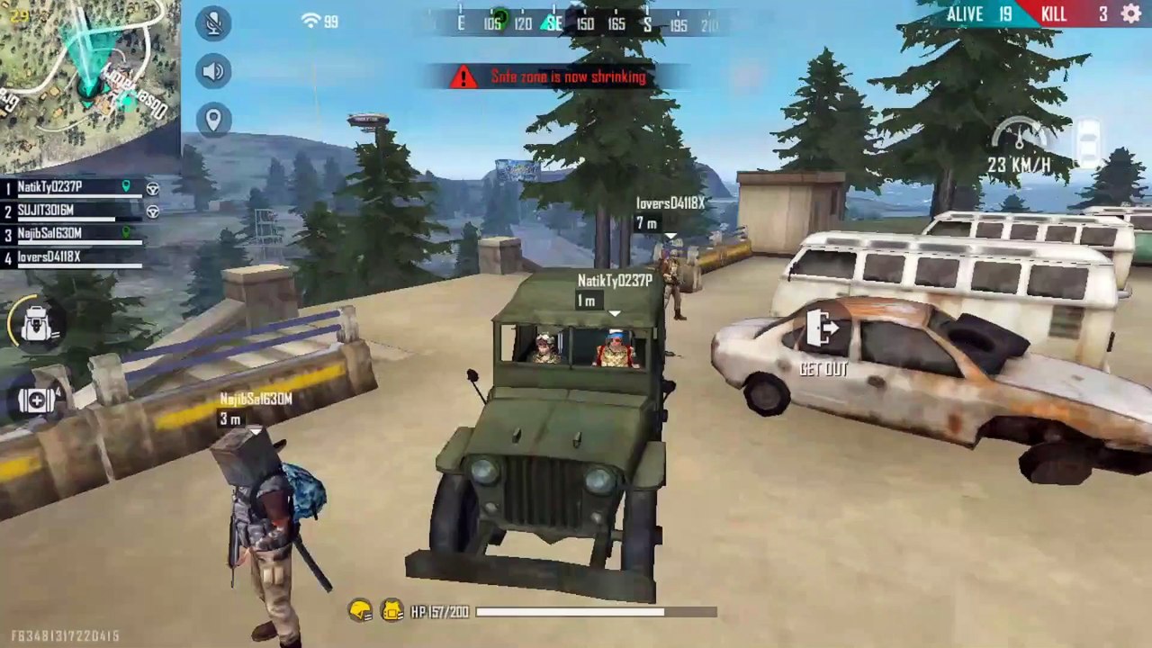 free fire game-play with friend